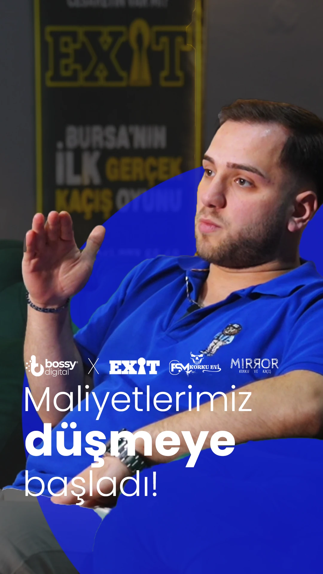 Exit-FSM-Mirror Korku Evi x Bossy Digital başarı hikayesi: maliyetlerimiz düşmeye başladı